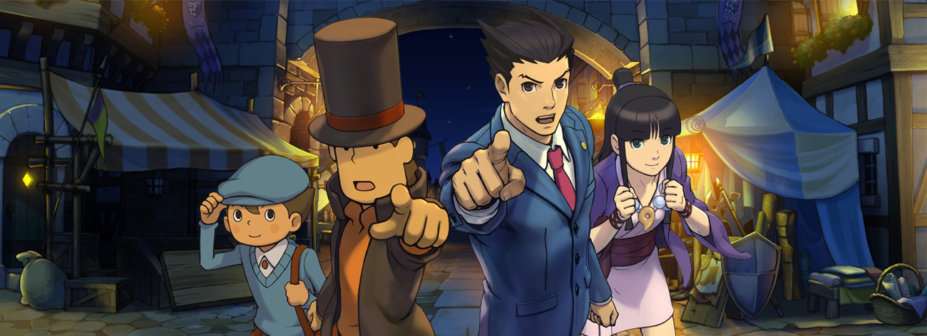 Professor Layton vs Phoenix Wright