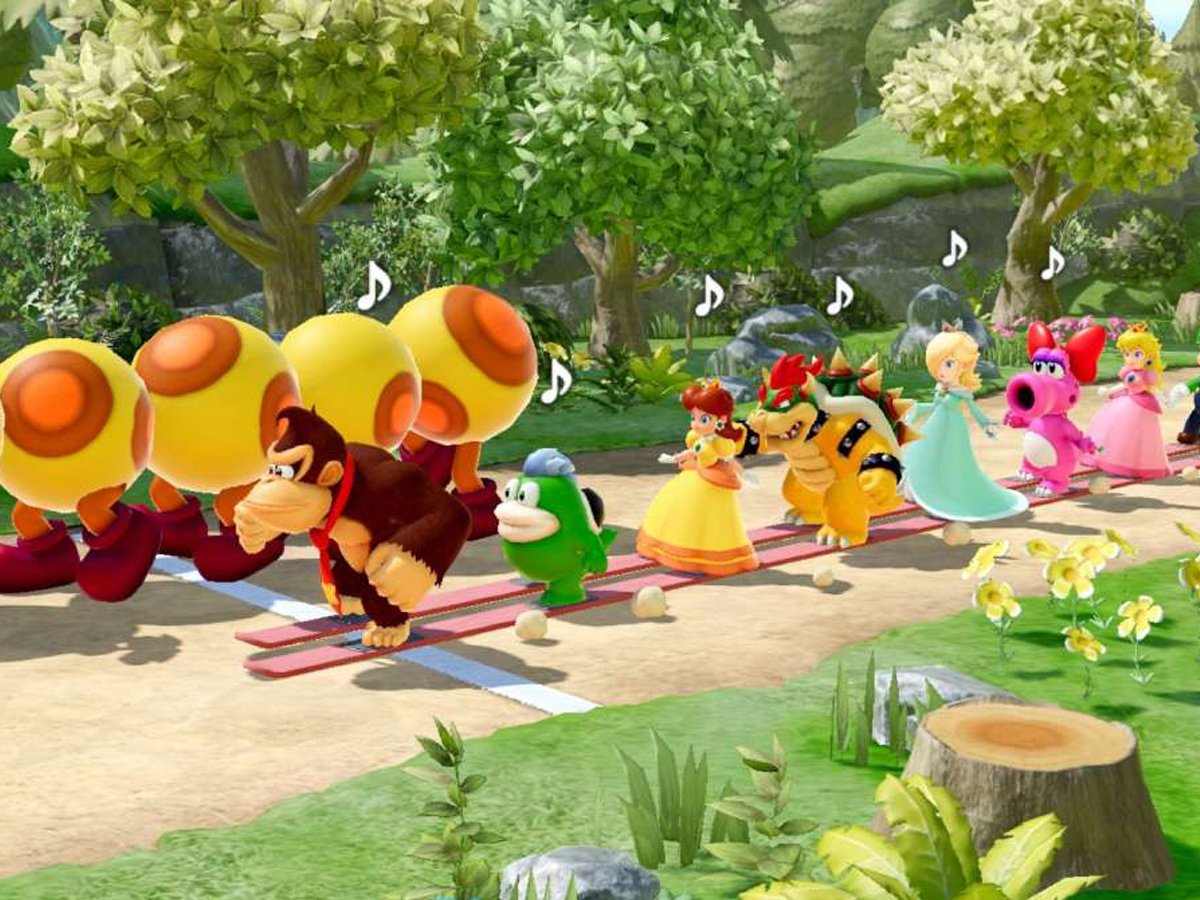 Screenshot des Spiels Super Mario Party Jamboree