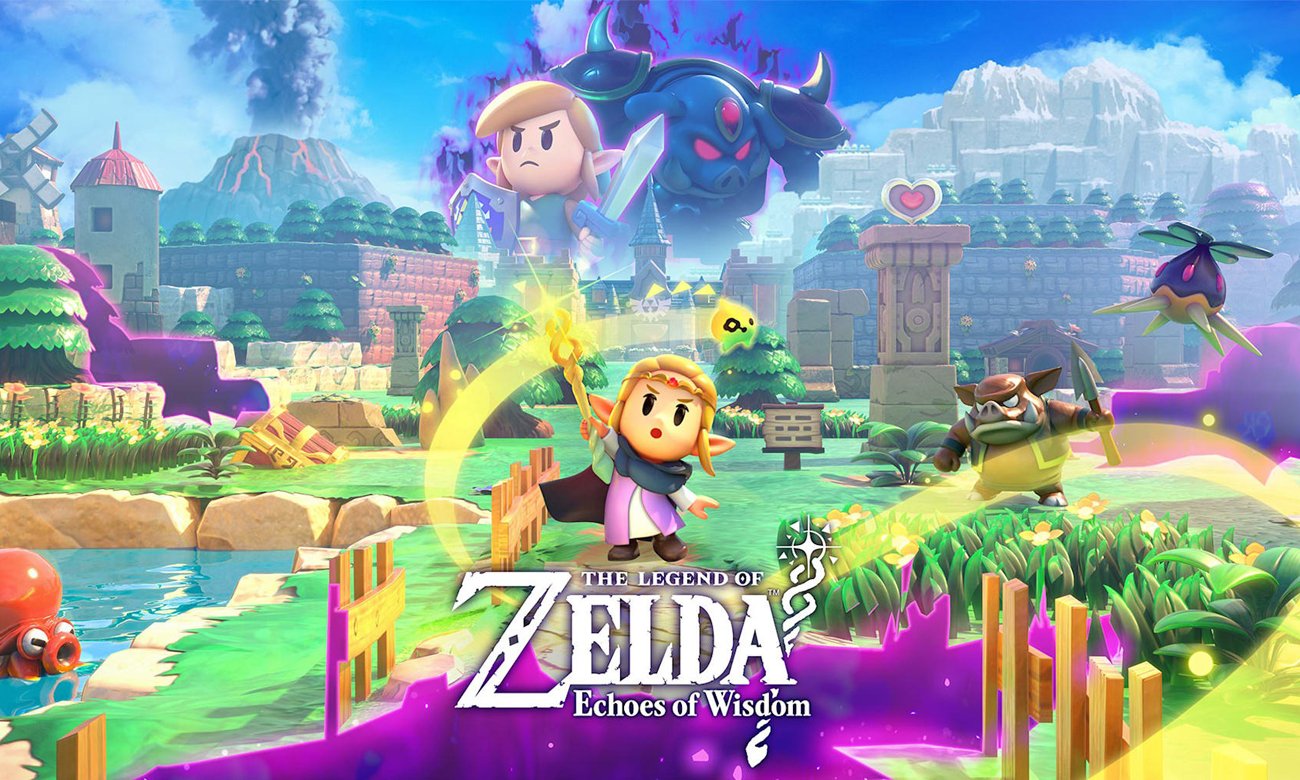 Grafik Key Art aus dem Spiel The Legend of Zelda Echoes of Wisdom