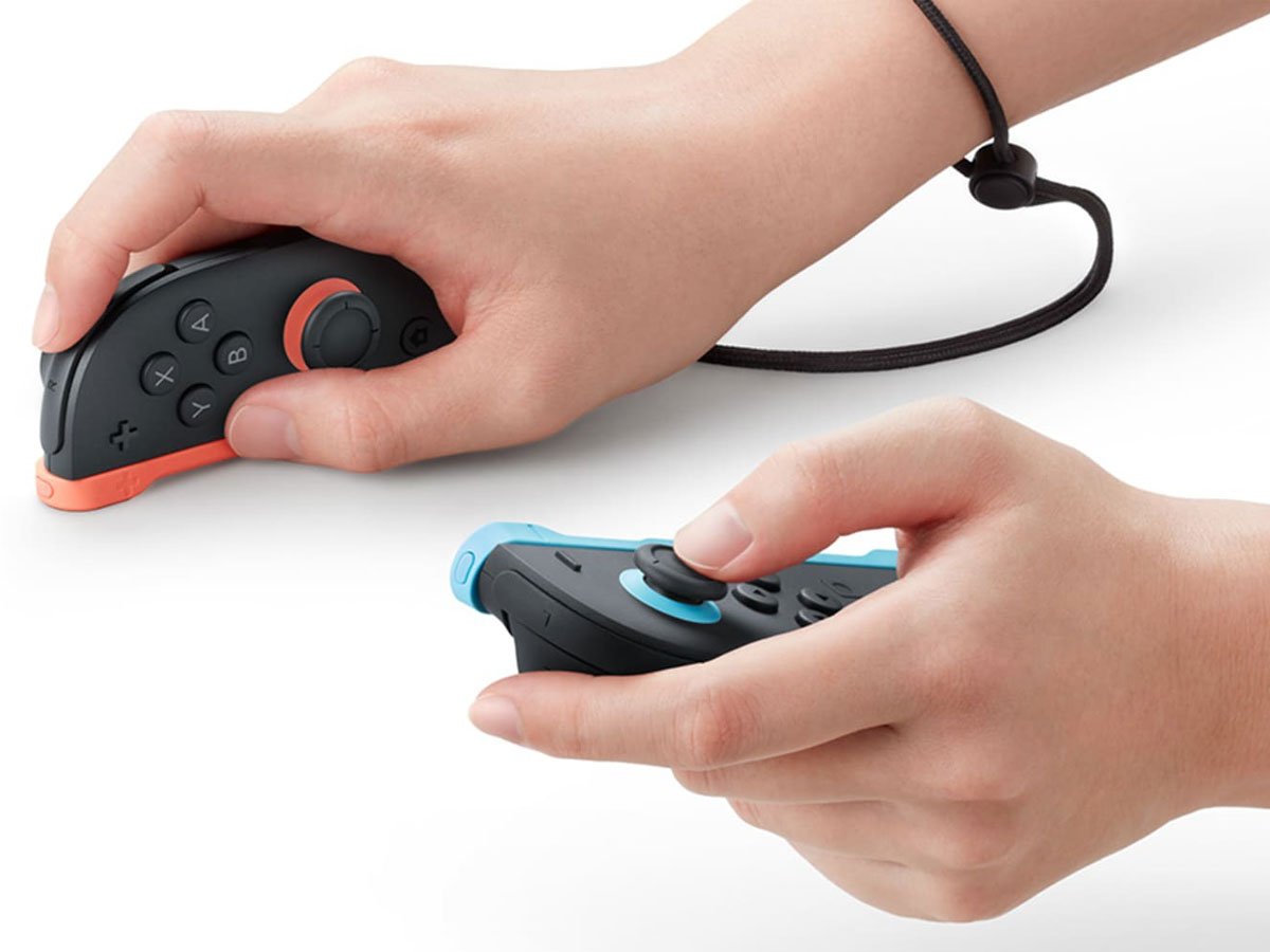 Kontrolery Joy-Con 2 Pair Light Blue/Light Red do Nintendo Switch 2 - Funkcja myszy