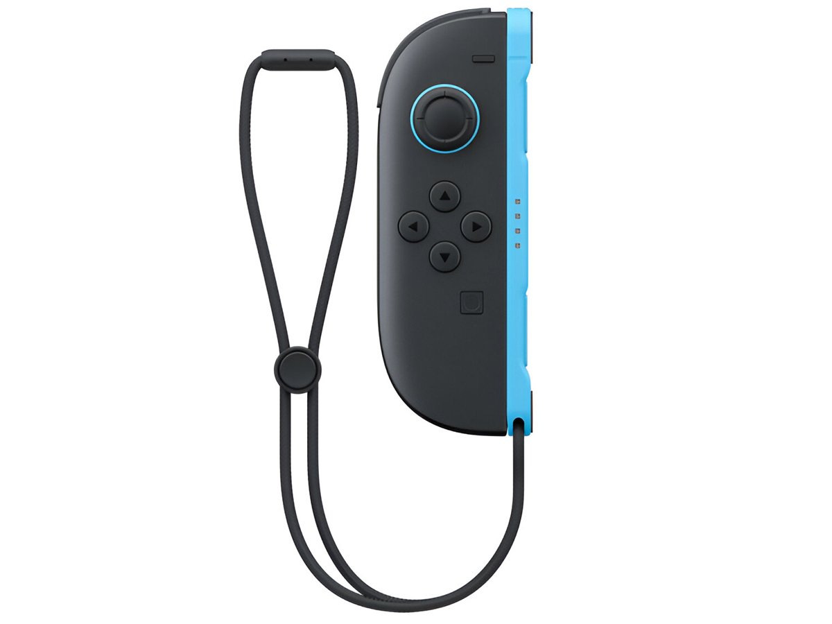 Kontroler Joy-Con 2 (lewy) Light Blue do Nintendo Switch 2 - Widok od przodu