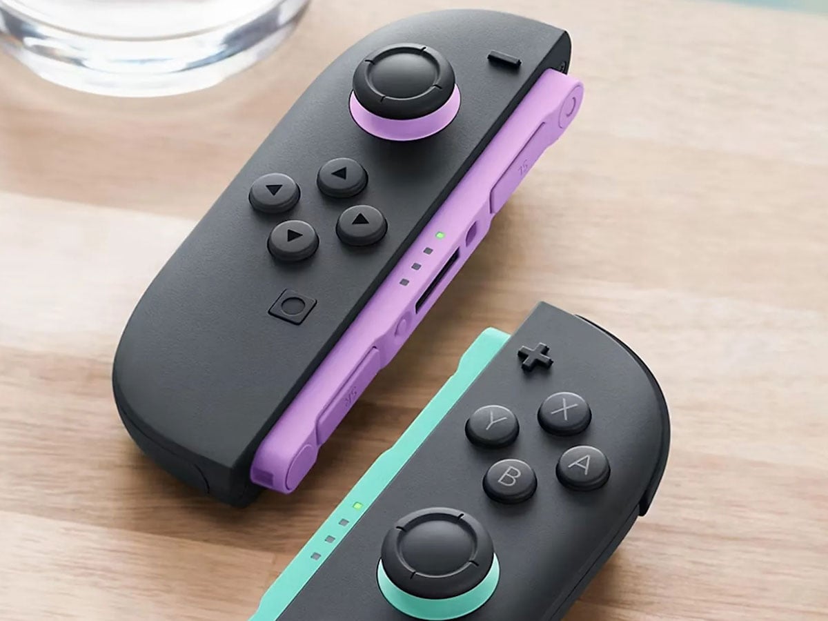 Kontrolery Joy-Con 2 Pair Light Purple/Light Green do Nintendo Switch 2 - Funkcja myszy