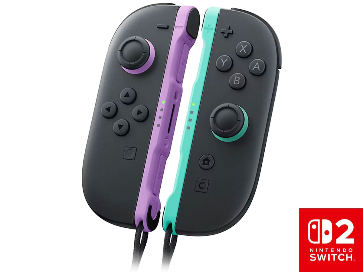 Kontrolery Joy-Con 2 Pair Light Purple/Light Green do Nintendo Switch 2 - Widok ogólny