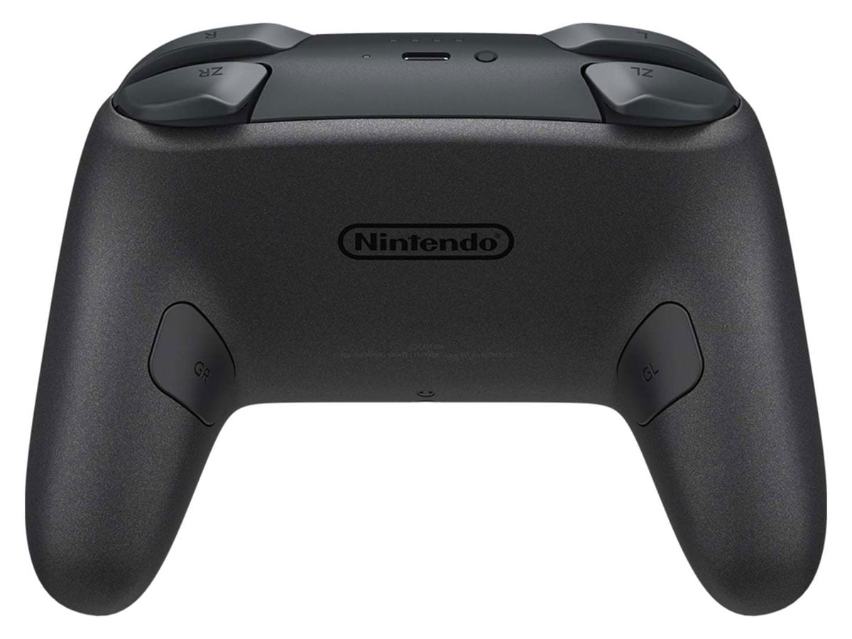 Kontroler Nintendo Switch Pro Controller 2 Resident Evil Requiem - Widok z tyłu