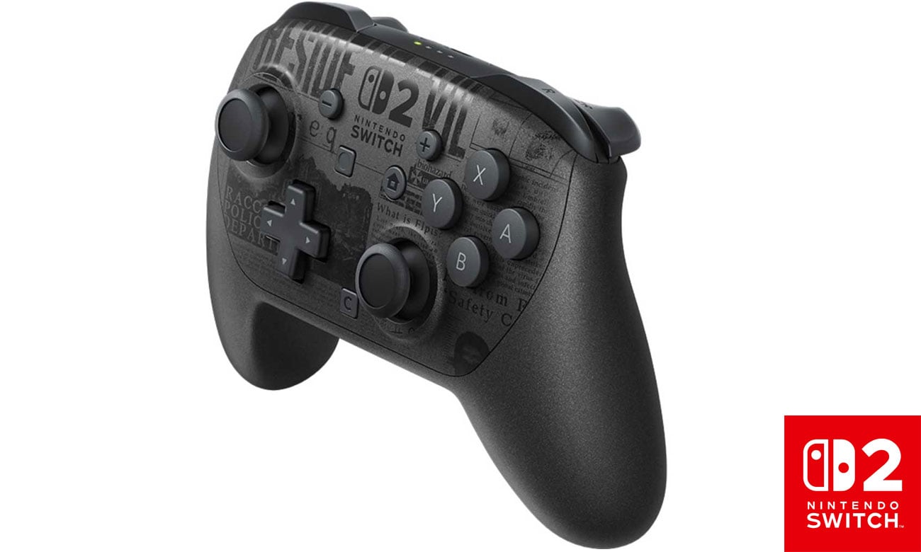 Kontroler Nintendo Switch Pro Controller 2 Resident Evil Requiem - Widok ogólny