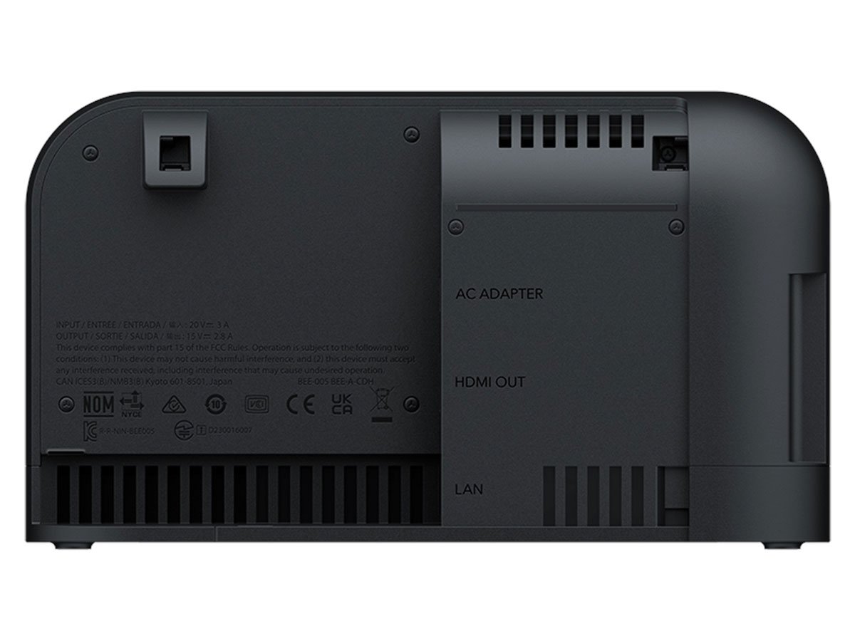 Nintendo Switch 2 Dock Set - Widok z tyłu