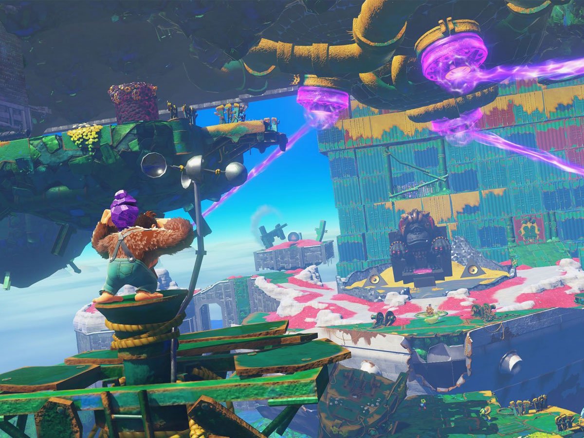 Zrzut ekranu screenshot z gry Donkey Kong Bananza