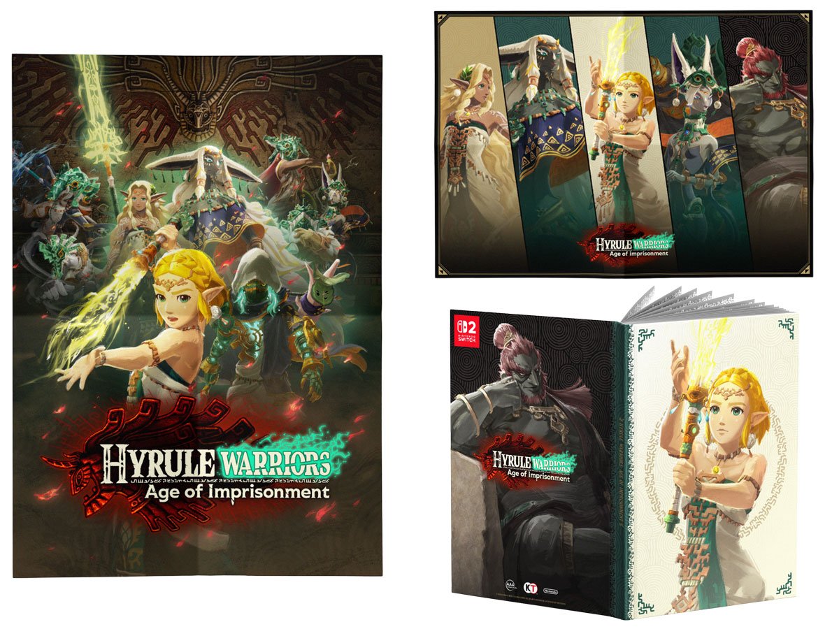Hyrule Warriors Age of Imprisonment Zyskaj ekskluzywny plakat i notes