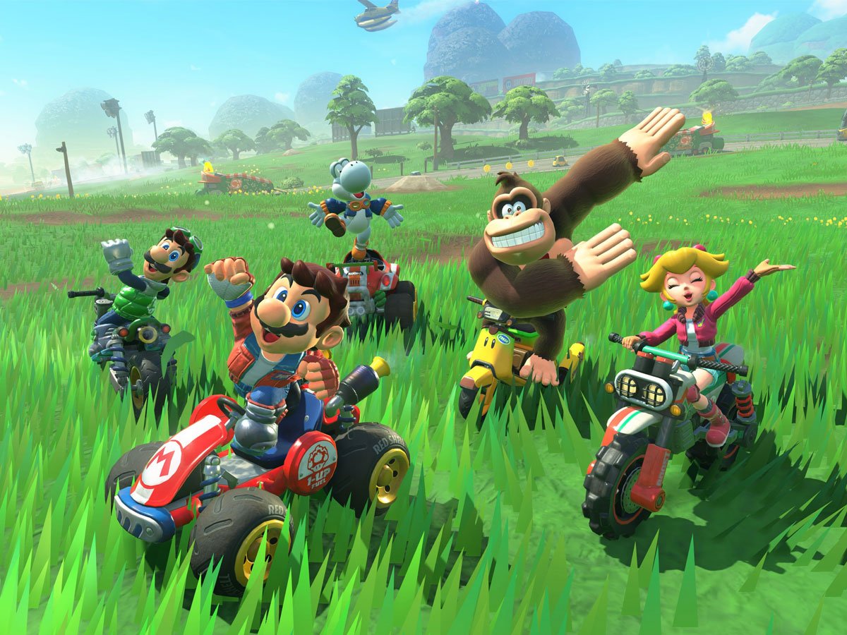 Zrzut ekranu screenshot z gry Mario Kart World