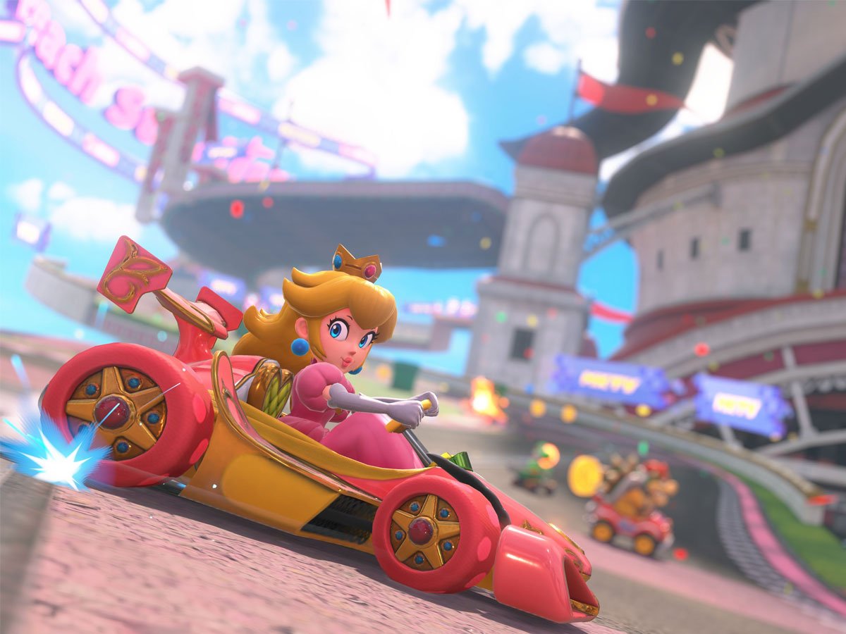 Zrzut ekranu screenshot z gry Mario Kart World