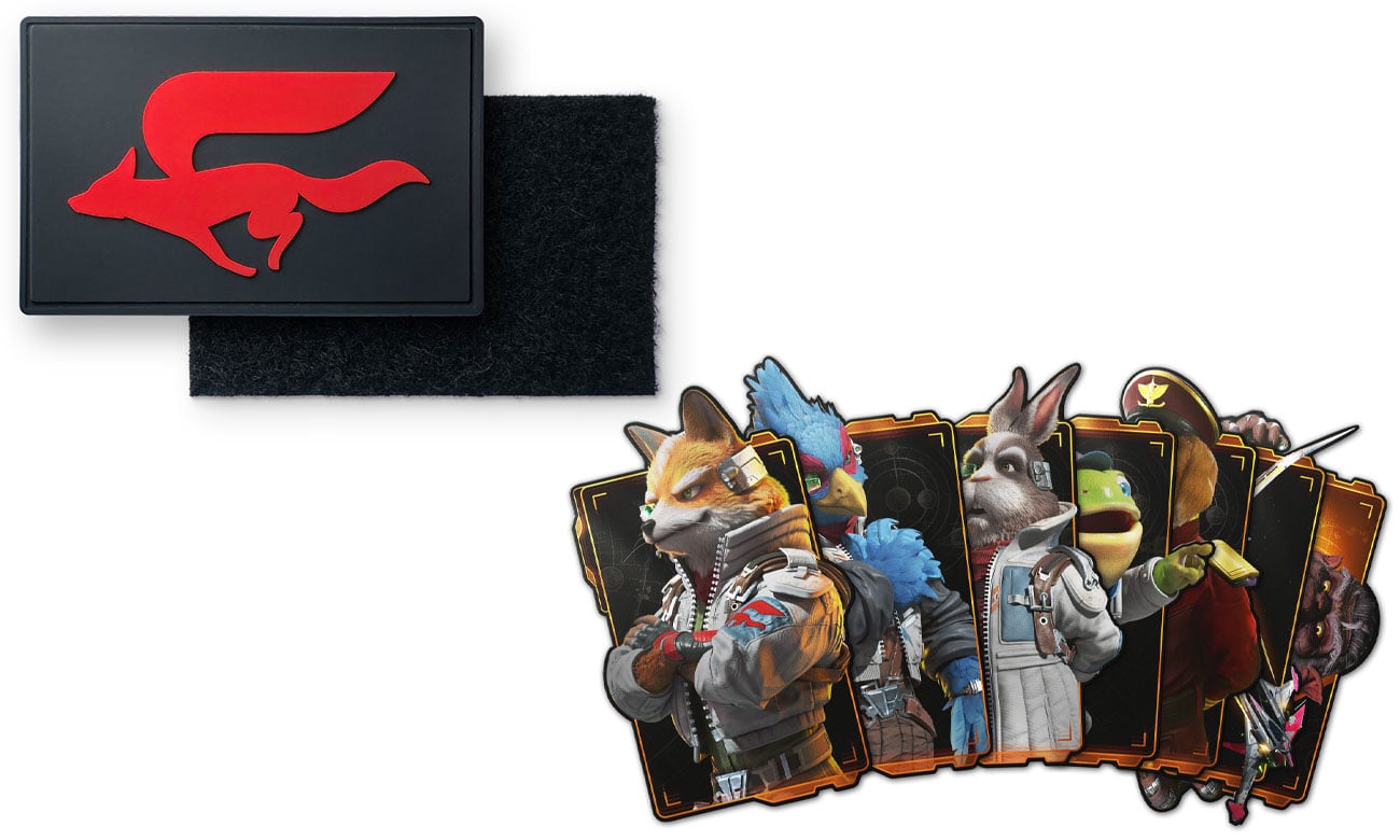 Dodatki do zamówień przedpremierowych do gry Star Fox