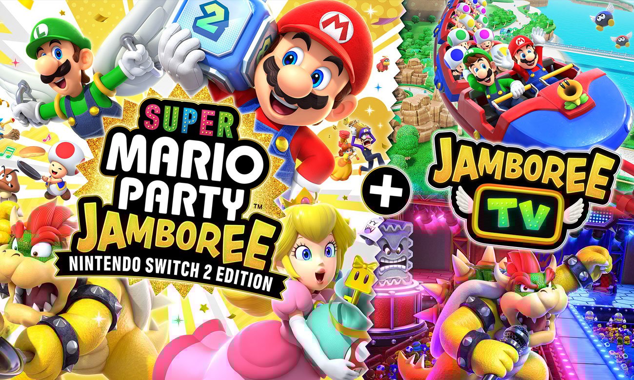 Grafika key art z gry Super Mario Party Jamboree NS2 Edition + Jamboree TV