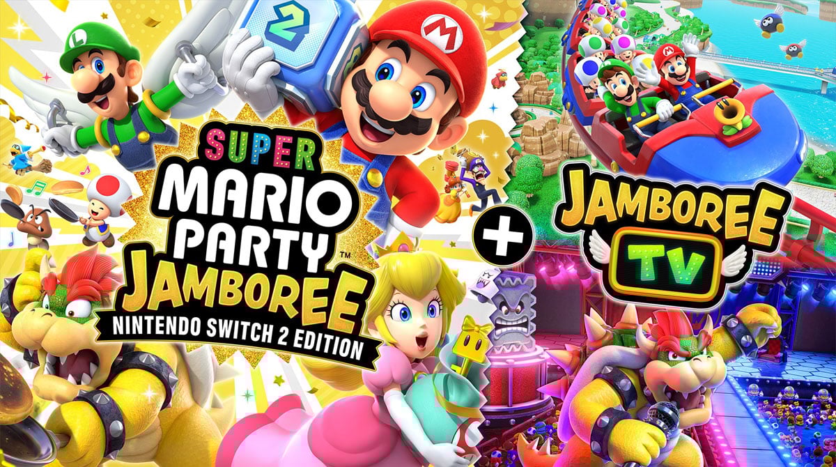 Grafika key art z gry Super Mario Party Jamboree NS2 Edition + Jamboree TV