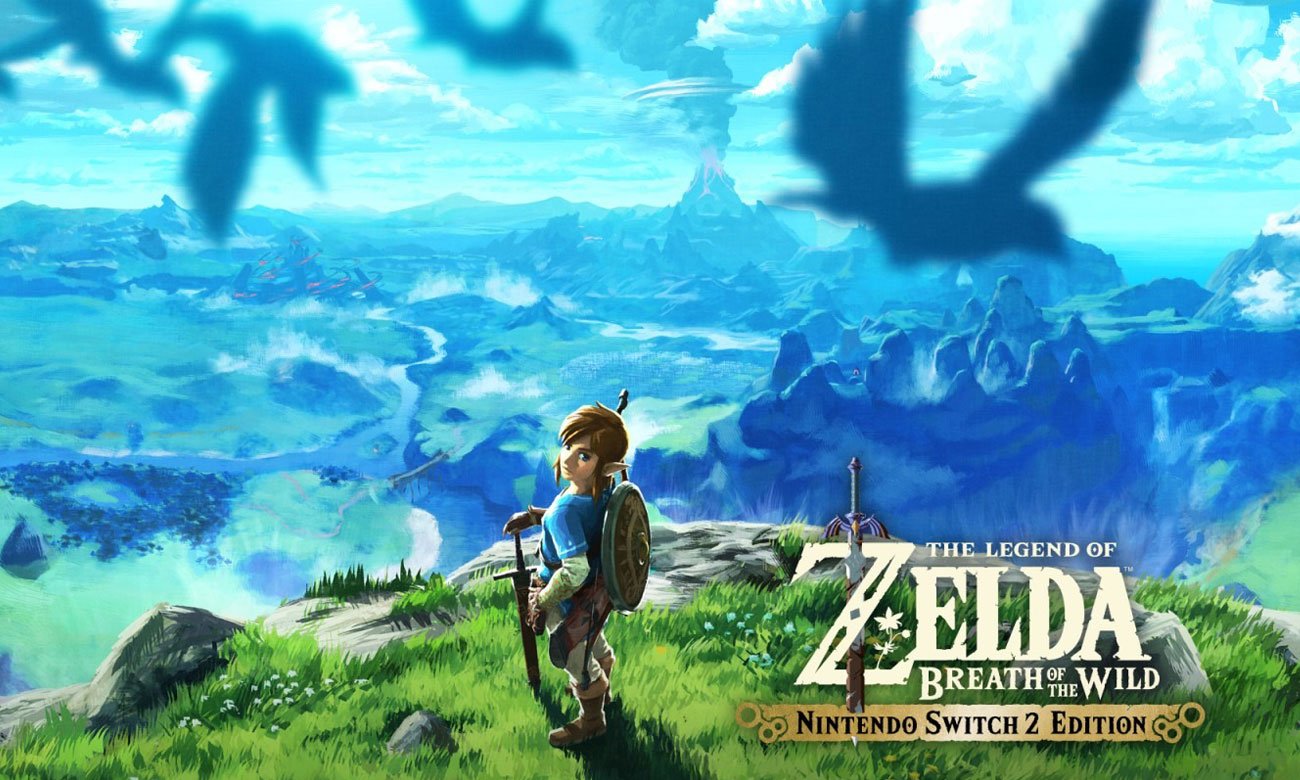 Grafika key art z gry The Legend of Zelda: Breath of the Wild Nintendo Switch 2 Edition