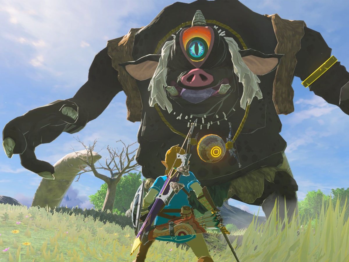 Zrzut ekranu screenshot z gry The Legend of Zelda: Breath of the Wild Nintendo Switch 2 Edition