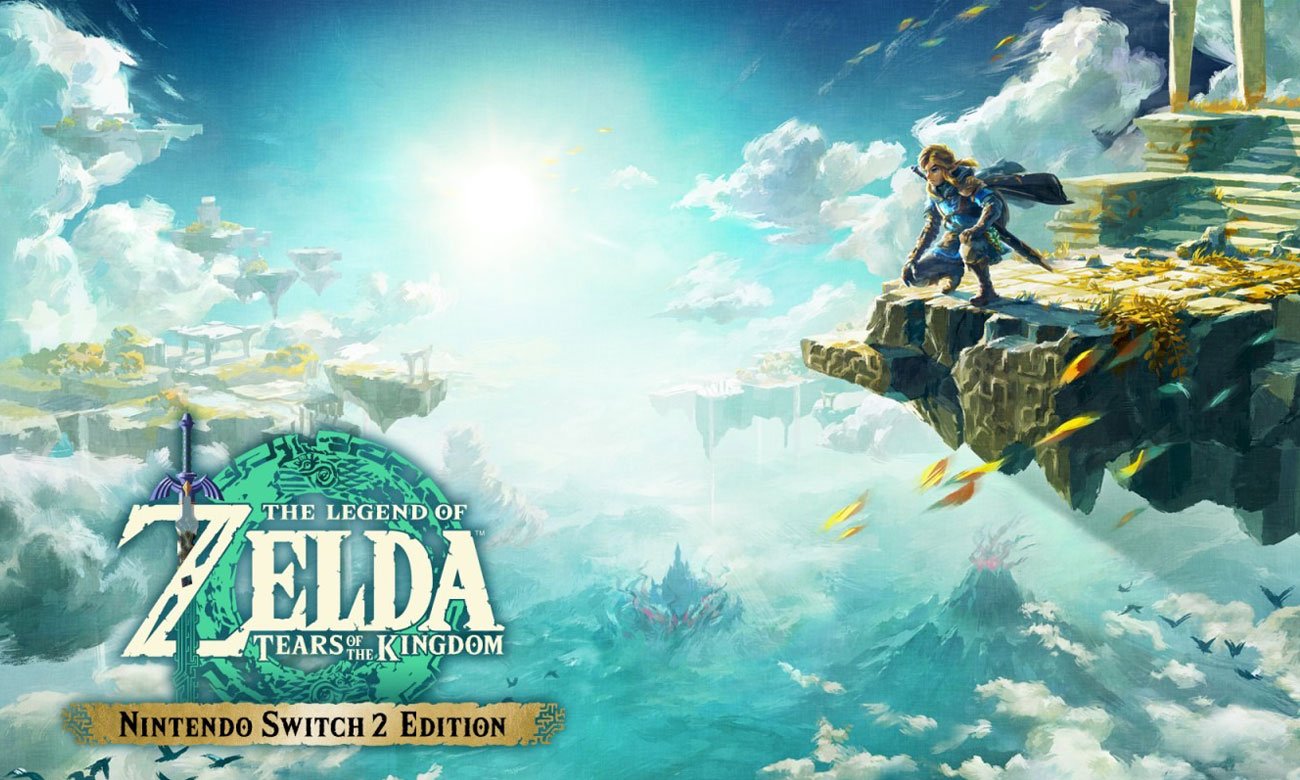 Grafika key art z gry The Legend of Zelda: Tears of the Kingdom Nintendo Switch 2 Edition