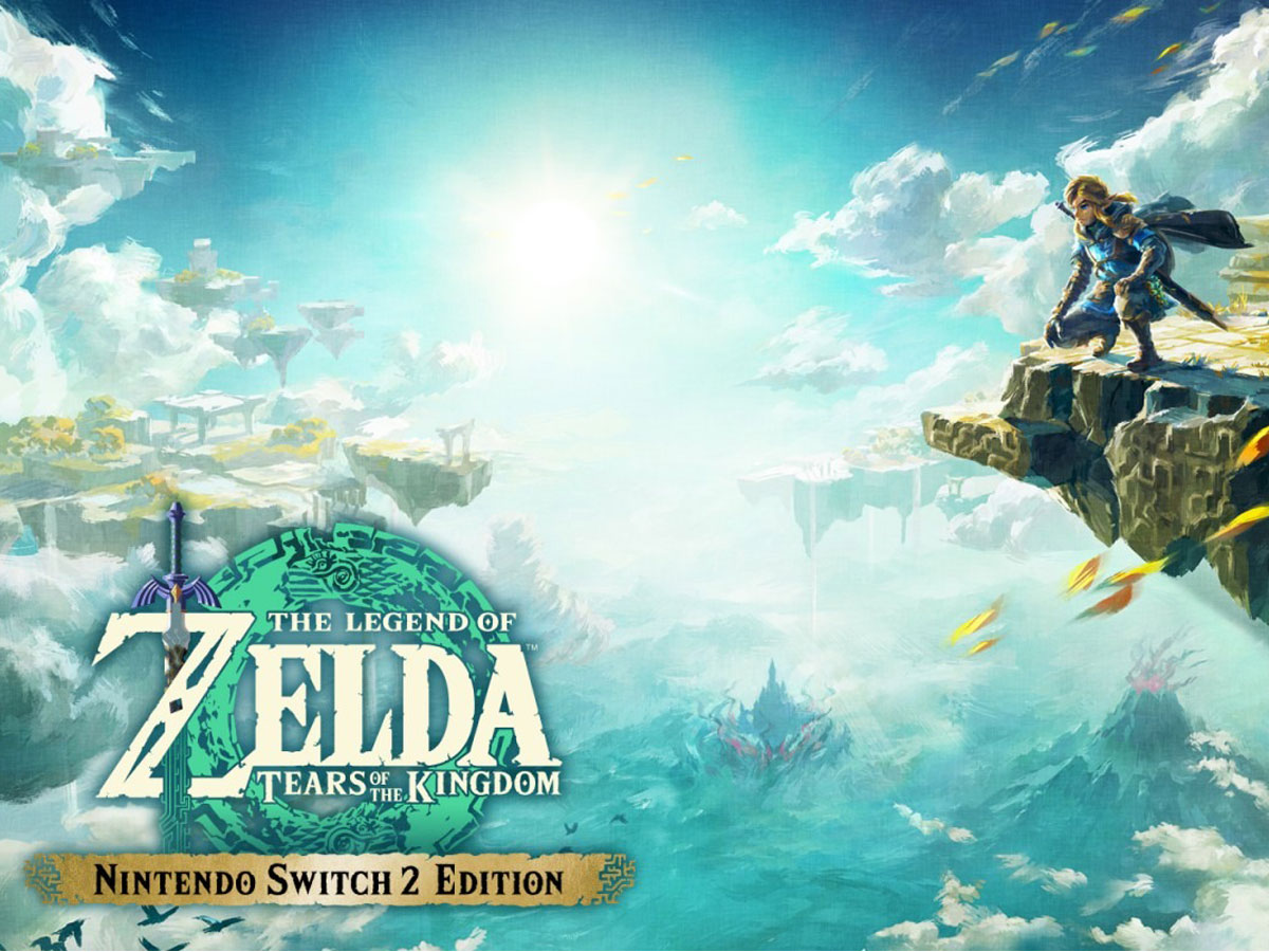 Grafika key art z gry The Legend of Zelda: Tears of the Kingdom Nintendo Switch 2 Edition