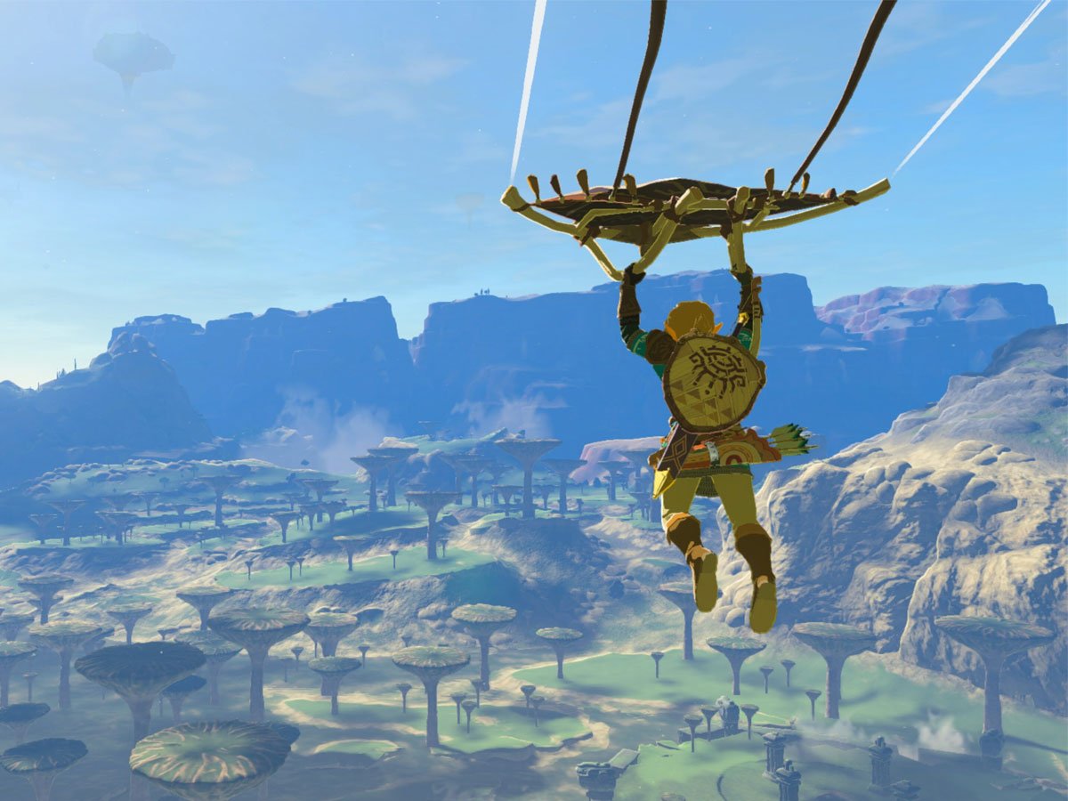 Zrzut ekranu screenshot z gry The Legend of Zelda: Tears of the Kingdom Nintendo Switch 2 Edition