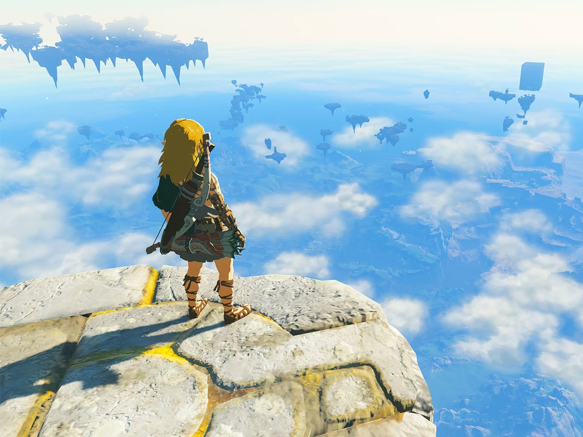 Zrzut ekranu screenshot z gry The Legend of Zelda: Tears of the Kingdom Nintendo Switch 2 Edition