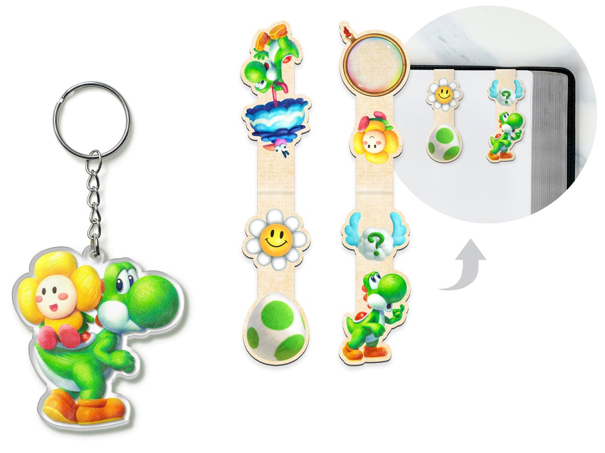 Dodatki do zamówień przedpremierowych Yoshi and the Mysterious Book