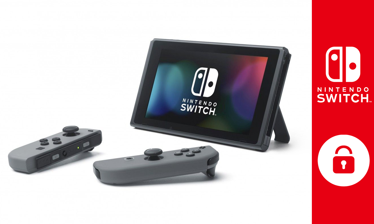 Konsola Nintendo Switch Szary Joy-Con Kontrola rodzicielska