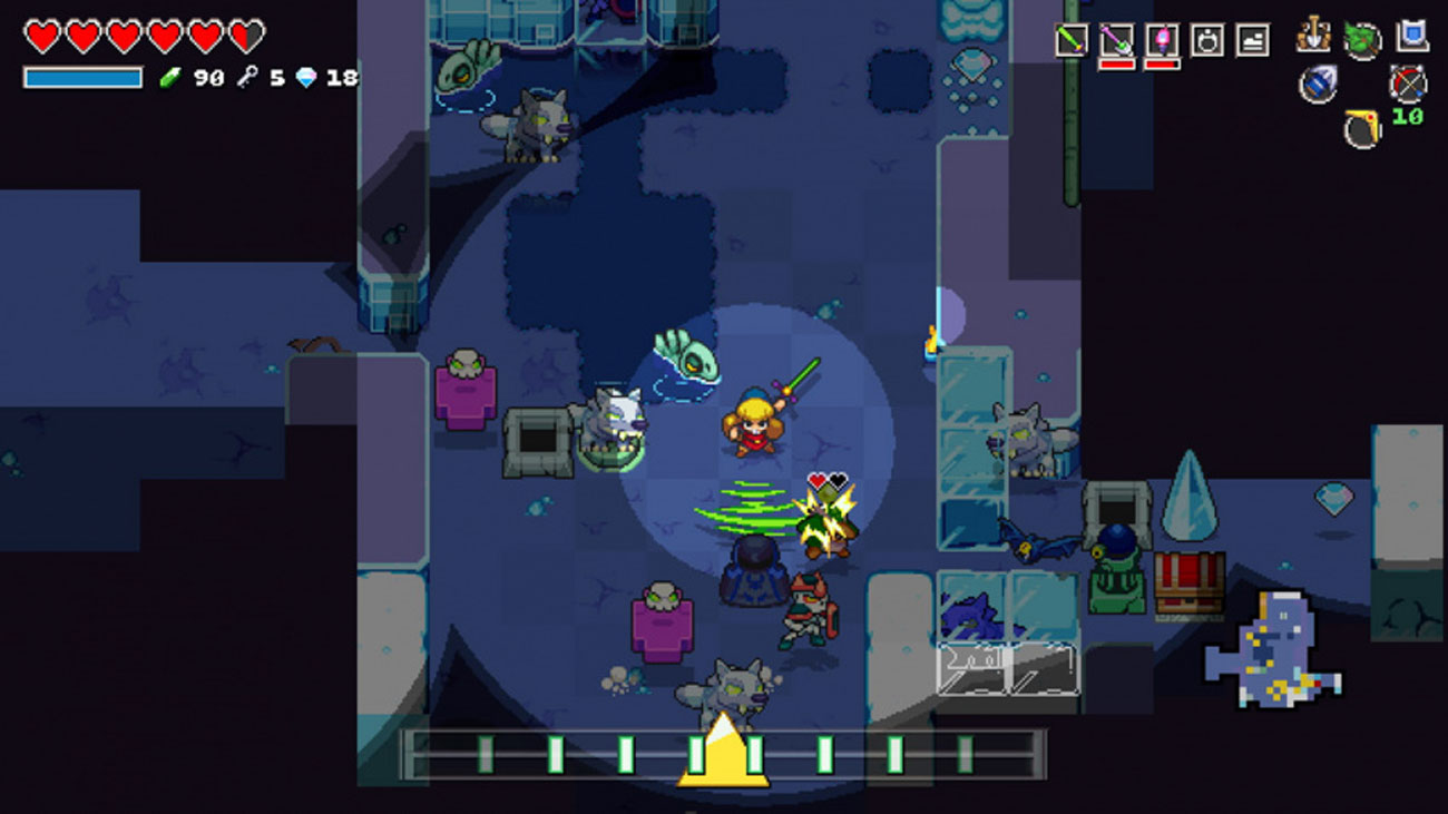 Gra Cadence of Hyrule: Crypt of the NecroDancer na Nintendo Switch