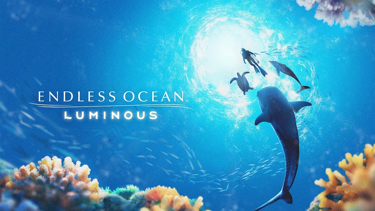Grafika key art z gry Endless Ocean Luminous