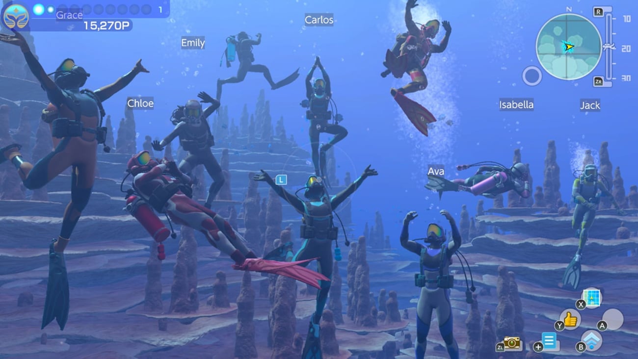 Zrzut ekranu screenshot z gry Endless Ocean Luminous