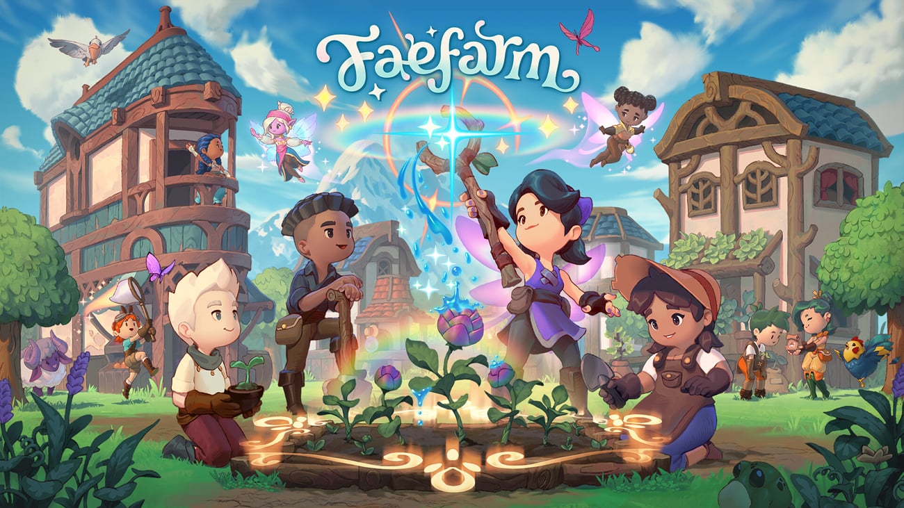 Grafika key art z gry Fae Farm