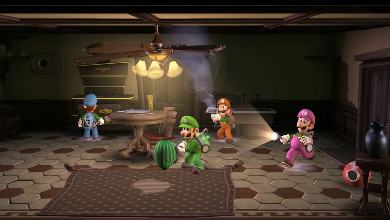 Screenshot aus dem Spiel Luigi's Mansion 2 HD