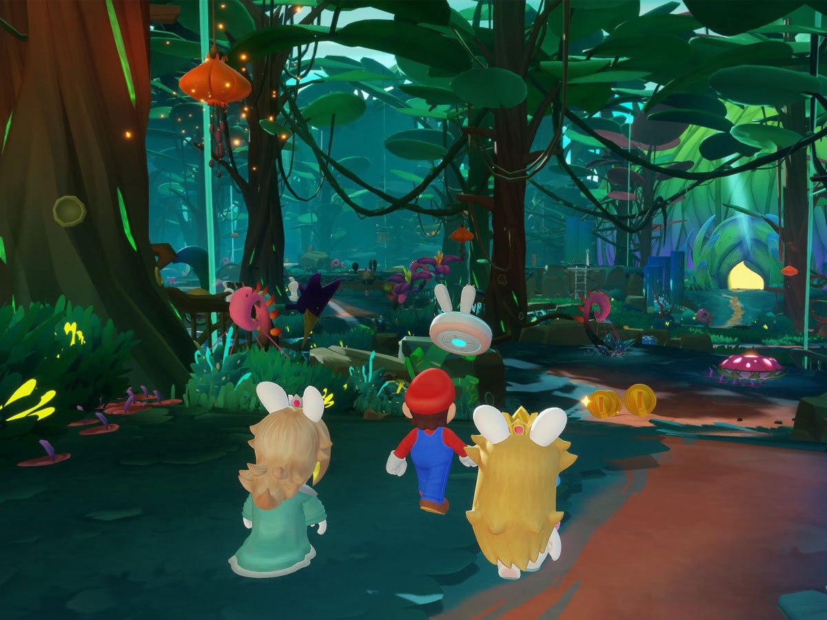Zrzut ekranu screenshot z gry Mario + Rabbids Sparks of Hope