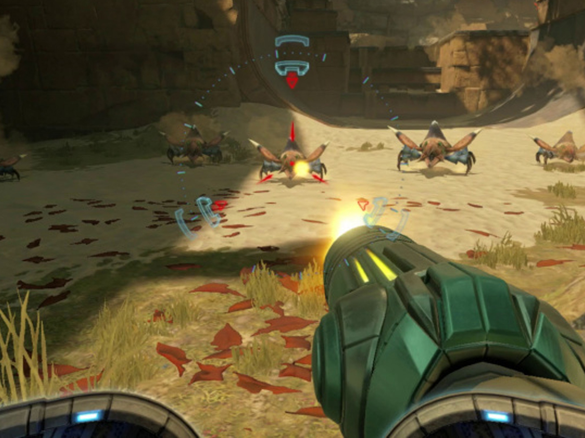 Zrzut ekranu screenshot z gry Metroid Prime Remastered