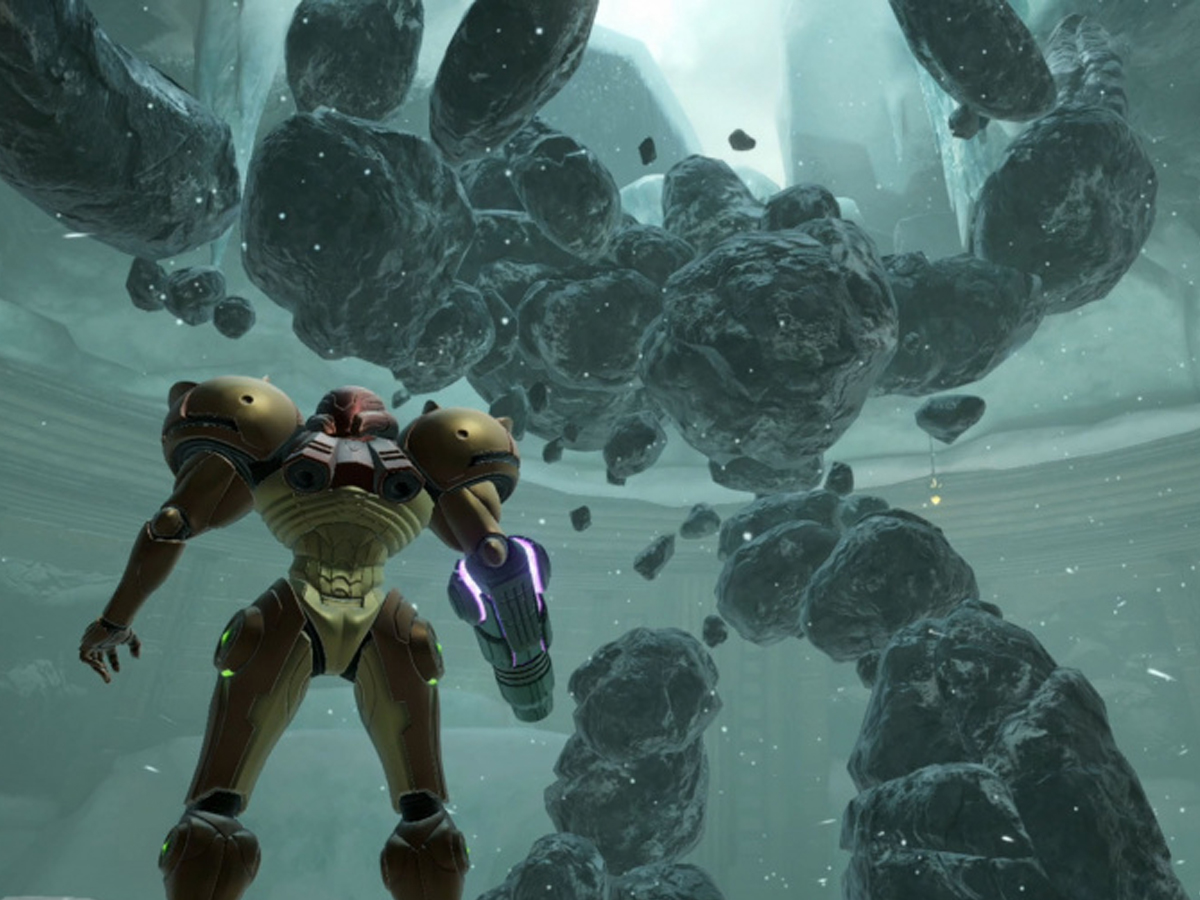 Zrzut ekranu screenshot z gry Metroid Prime Remastered