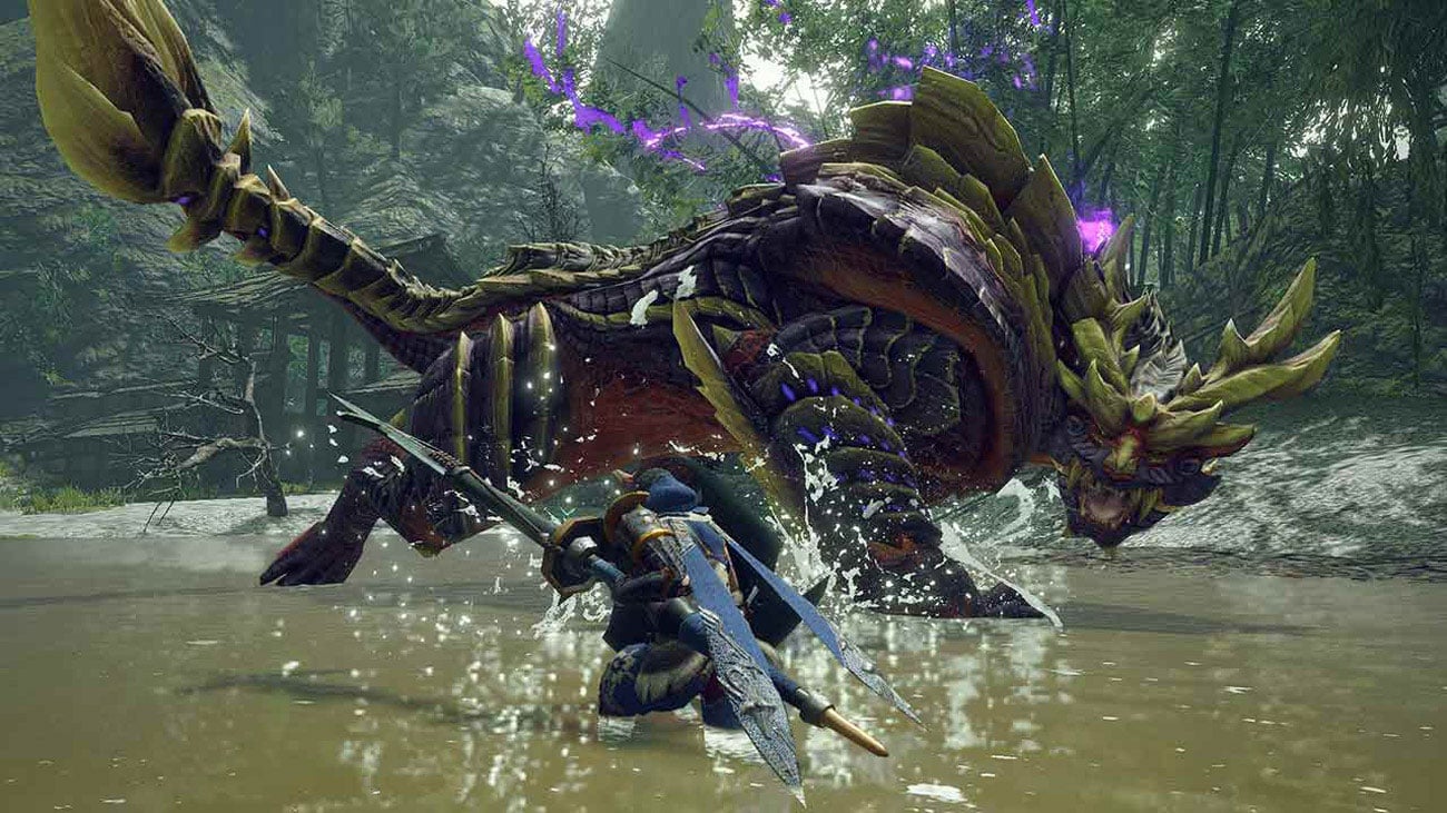 Monster Hunter Rise - Zrzut ekranu z gry