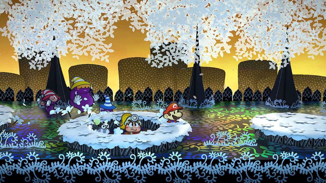 Zrzut ekranu screenshot z gry Paper Mario: The Thousand-Year Door