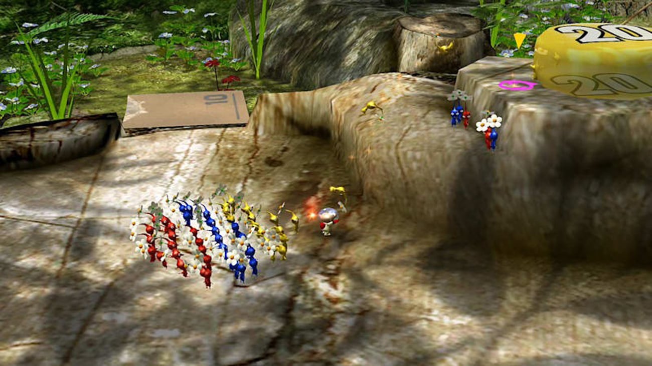 Zrzut ekranu screenshot z gry Pikmin 1 + 2