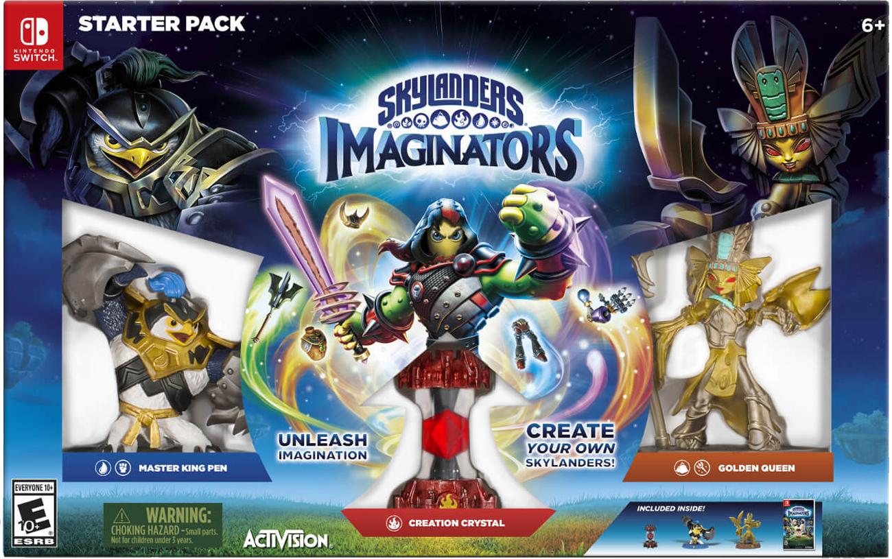 Skylanders imaginators nintendo hot sale switch starter pack