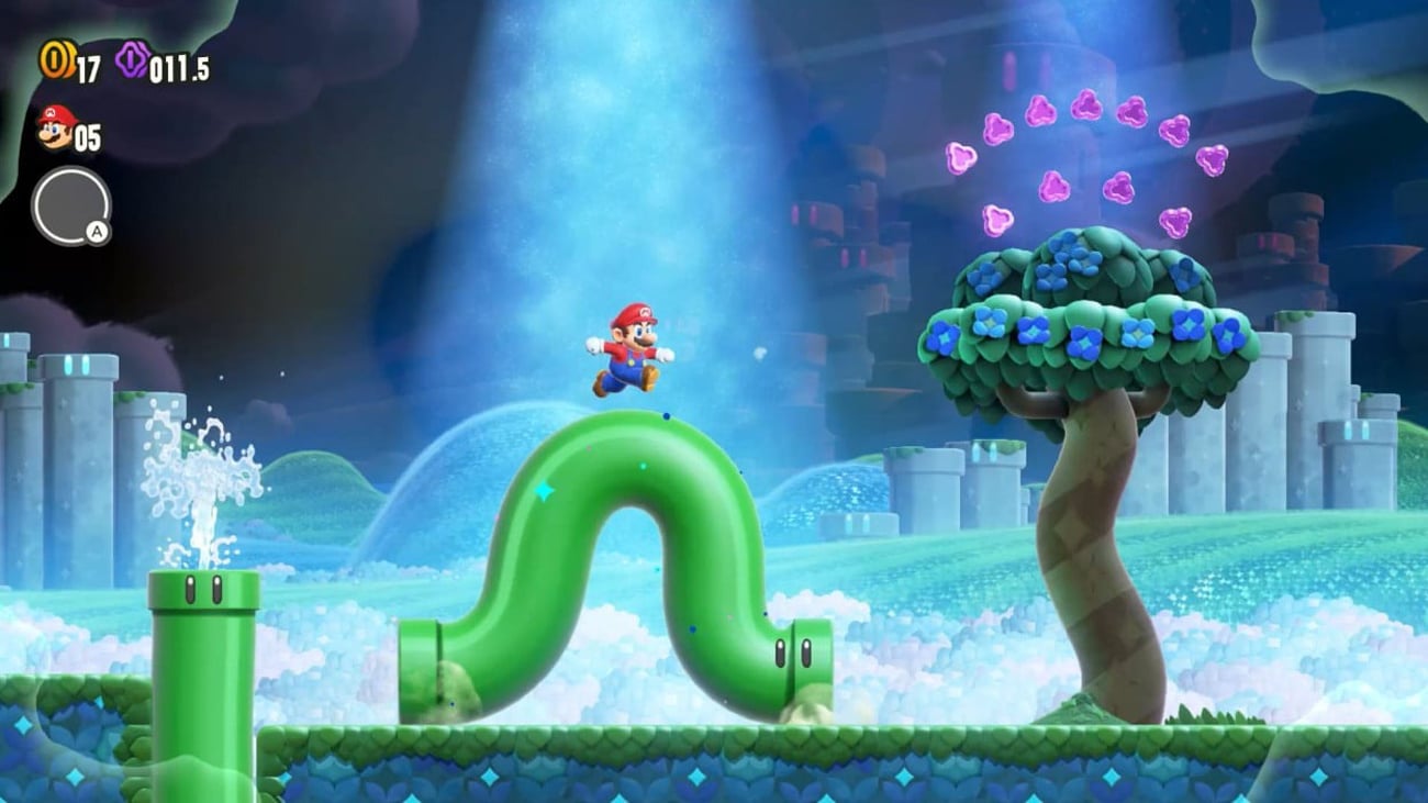 Zrzut ekranu screenshot z gry Super Mario Bros. Wonder