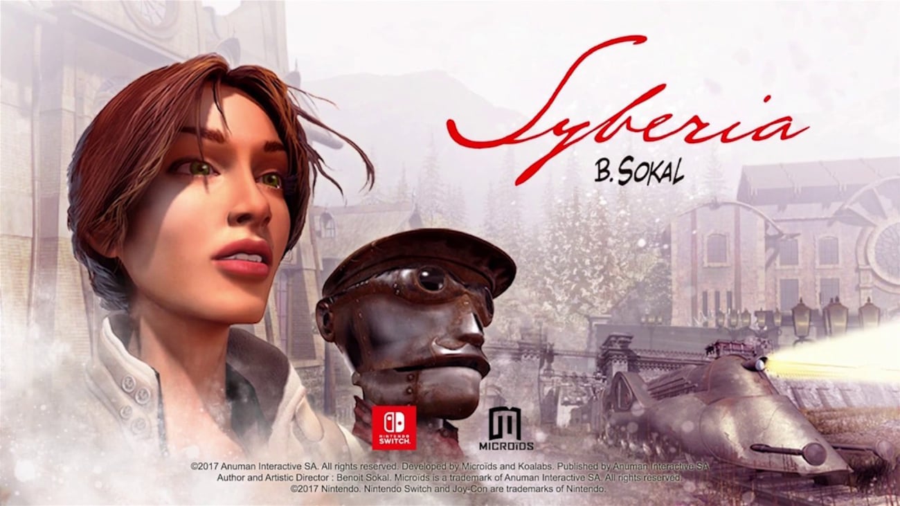 Zestaw 3 gier Nintendo Switch Syberia Trilogy