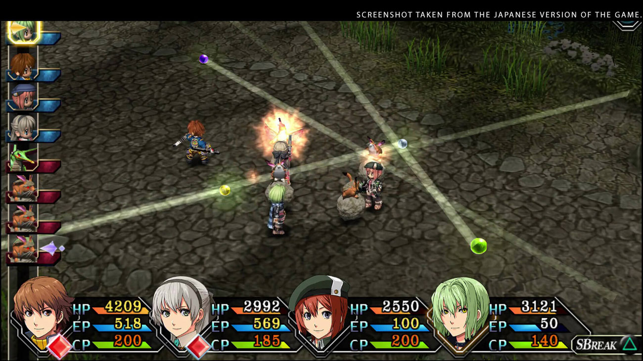 Zrzut ekranu z gry The Legend of Heroes: Trails to Azure
