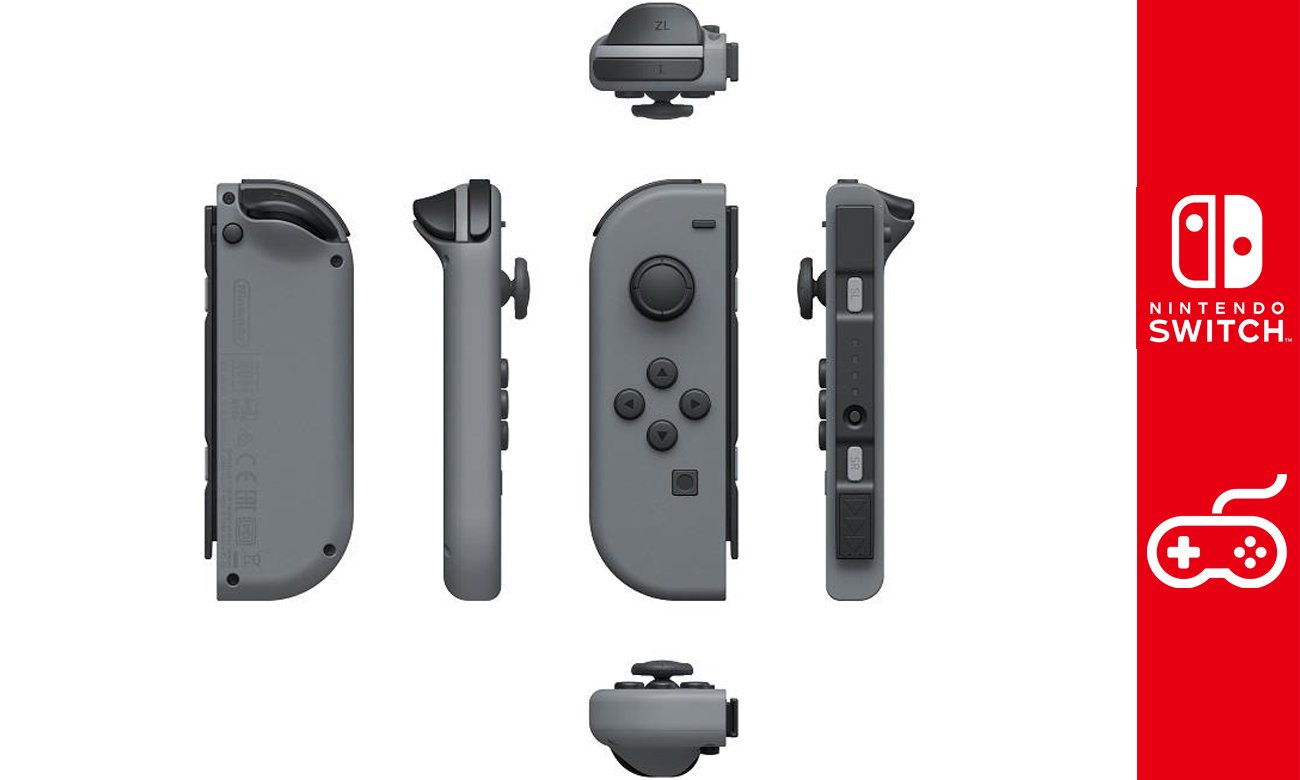 Kontroler Nintendo Switch Joy-Con szary lewy