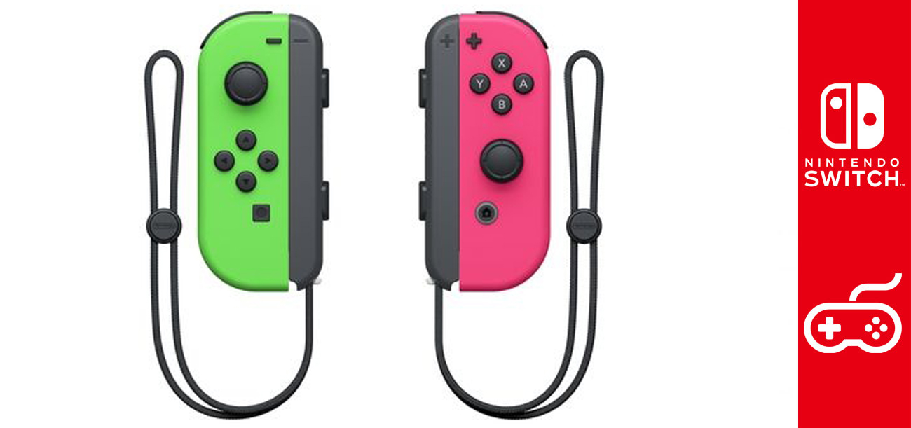 Zestaw Joy-Con Pair Neon Green&Pink