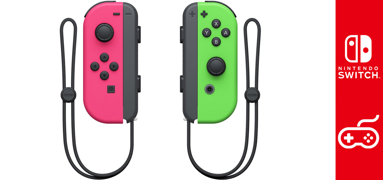 Zestaw Joy-Con Pair Neon Green&Pink