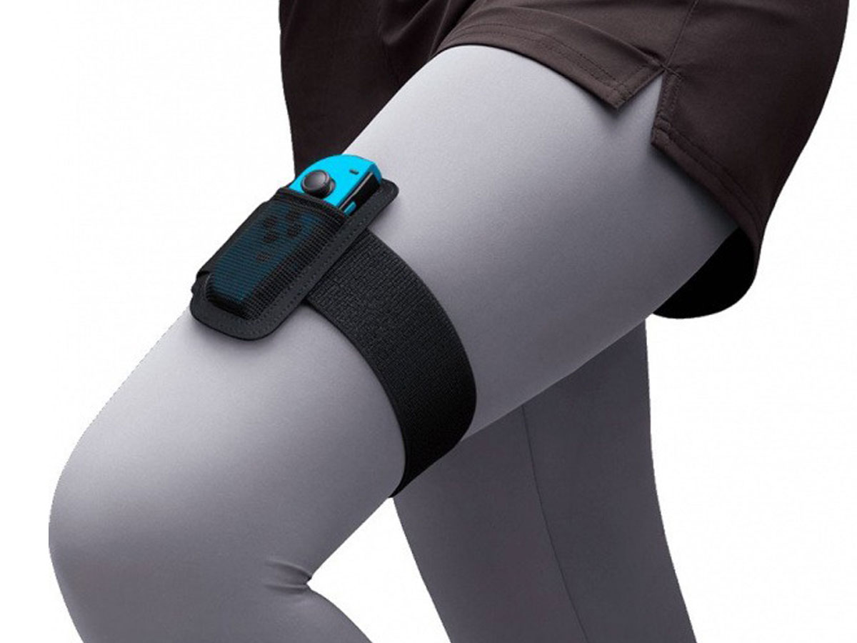 Pasek na nogę Nintendo Leg Strap - Użytkowanie