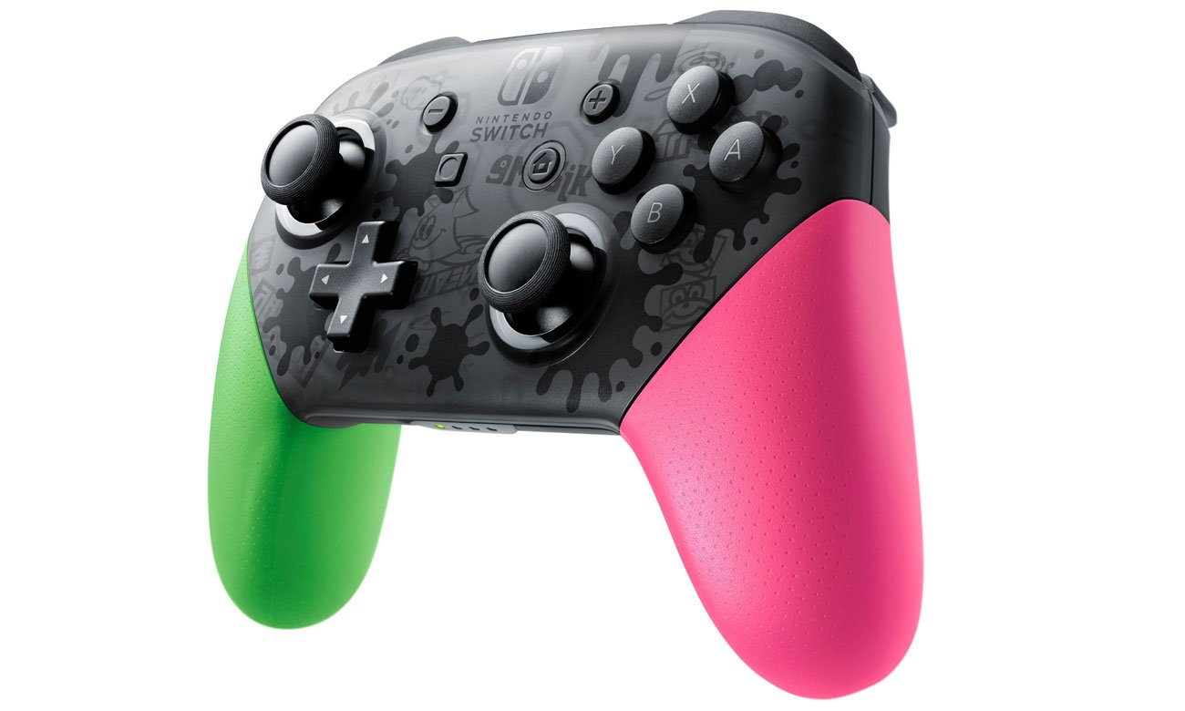 Nintendo Switch Splatoon 2 Edition プロコン Nintendo Switch Pro Controller Splatoon 2 - Pady - Sklep