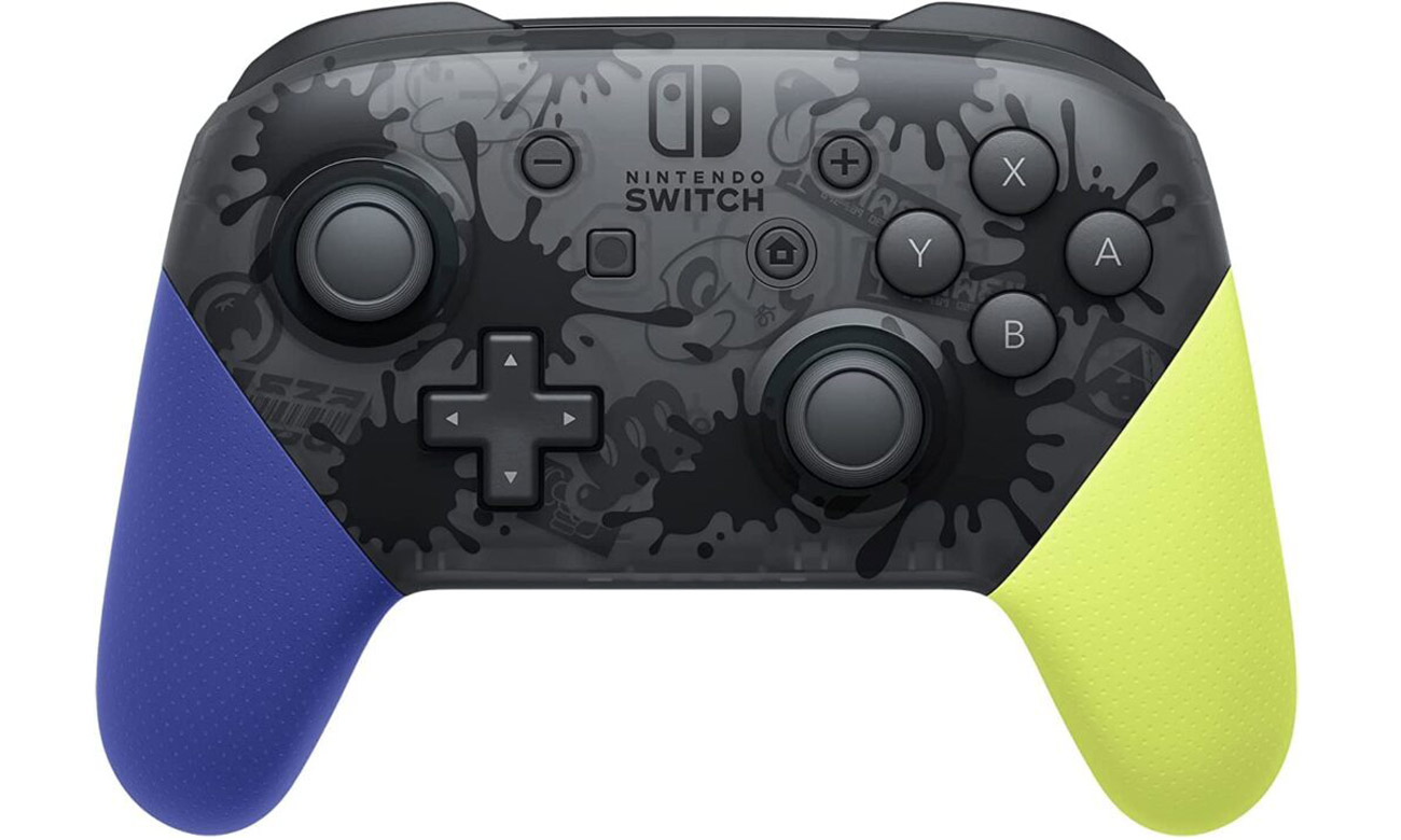 Контролер Nintendo Switch Pro — видання Splatoon 3 — вид спереду