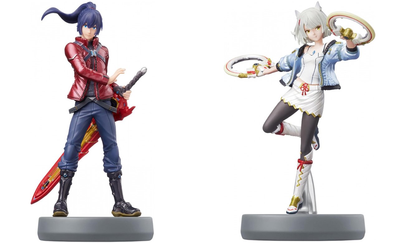 Figurka amiibo Xenoblade Noah & Mio 2 w 1 - Widok ogólny