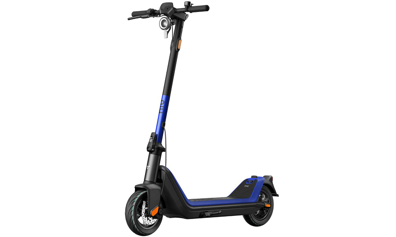 Hulajnoga elektryczna NIU KQi3 Sport Niebieska - Widok od przodu pod kątem