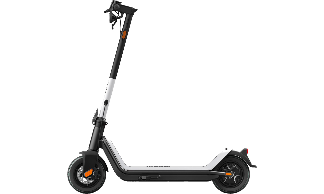 Hulajnoga elektryczna NIU KQi3 Sport Biała - Widok lewego boku