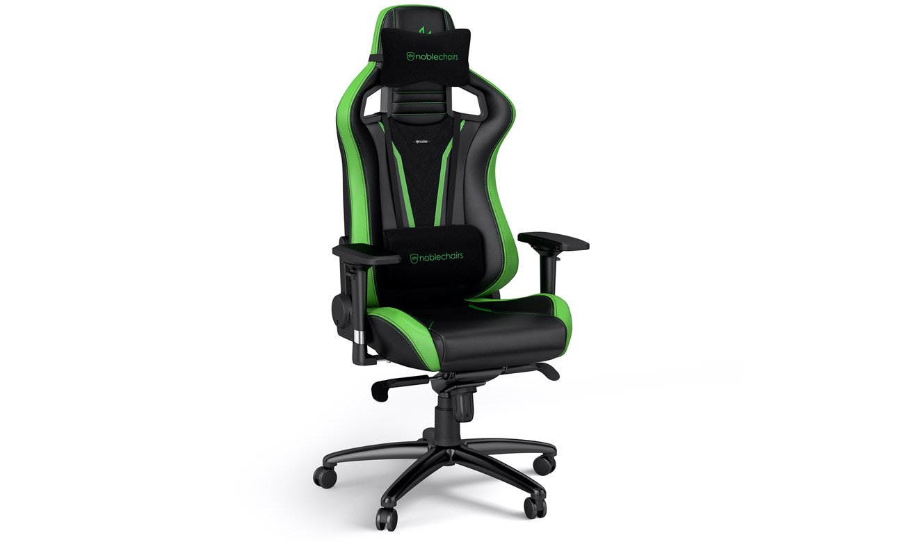 Fotel gamingowy noblechairs EPIC Gaming Sprout Edition - Widok od przodu pod kątem